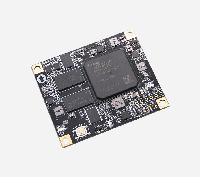 Xilinx artix 7 fpga som core board xc7a100t alinx