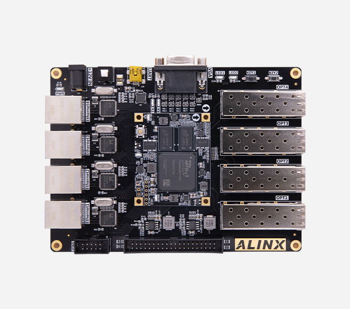 XILINX Artix-7 FPGA Development Board SFP XC7A100T-ALINX